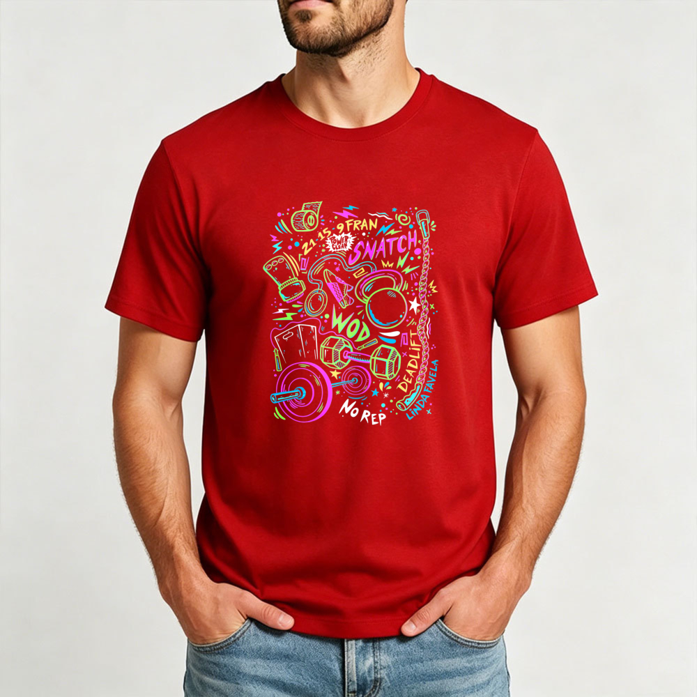 Colorful Doodle Crossfit Equip - Crossfit No Equipment Workouts 리뷰 및 가격