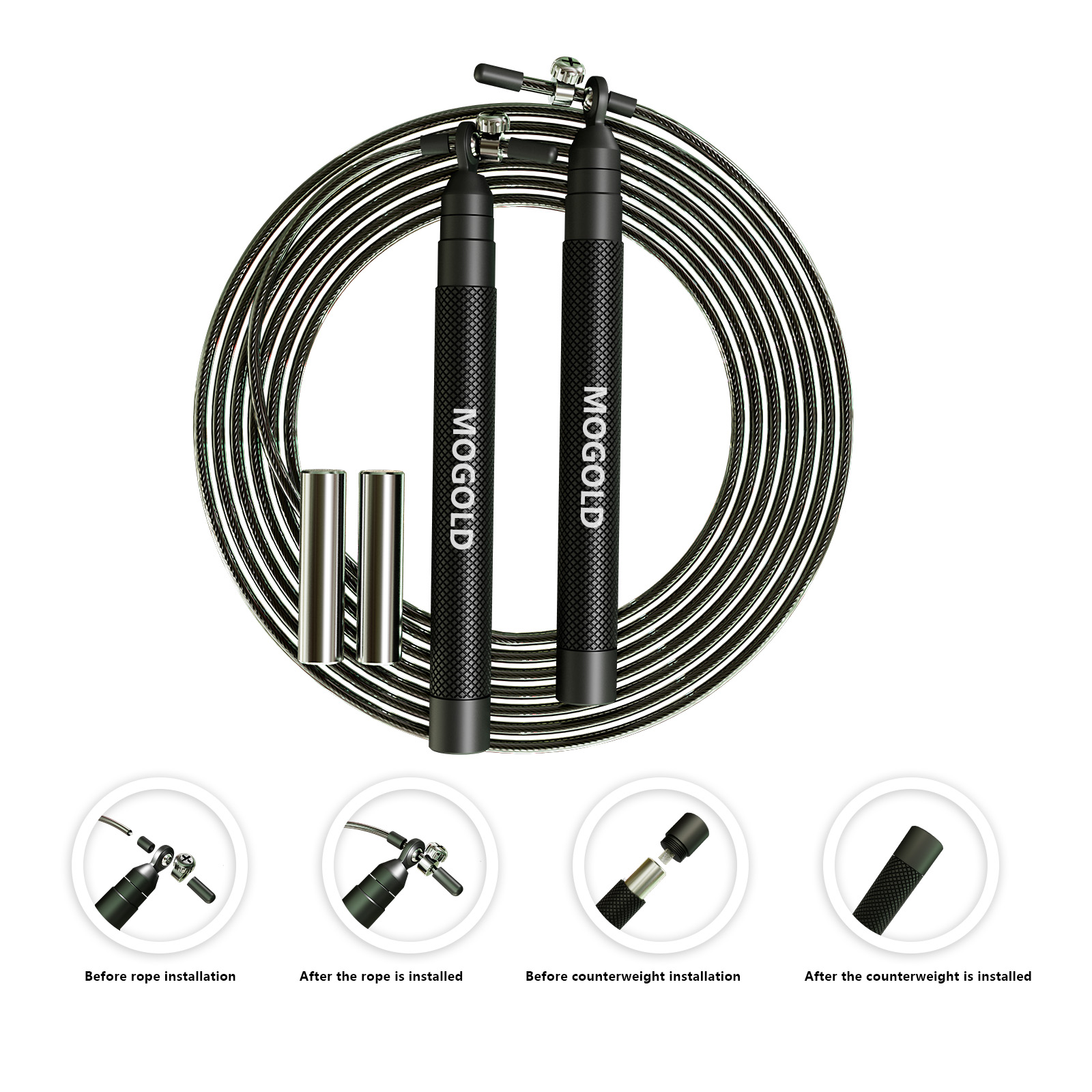 Crossfit Weighted Jump Rope Gy - Crossfit No Equipment Workouts 리뷰 및 가격