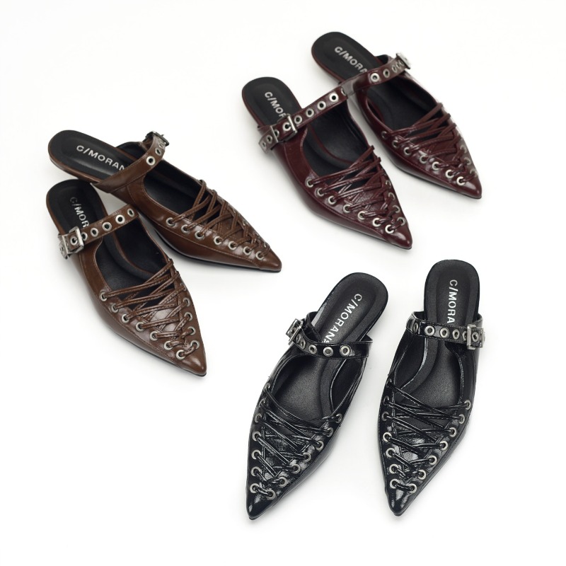 Pointed Toe Lace Up Women Slip - Crossfit Lady 리뷰 및 가격