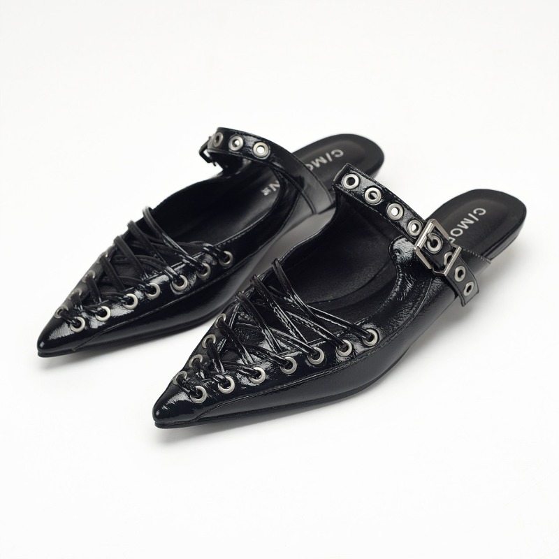 Pointed Toe Lace Up Women Slip - Crossfit Lady 리뷰 및 가격
